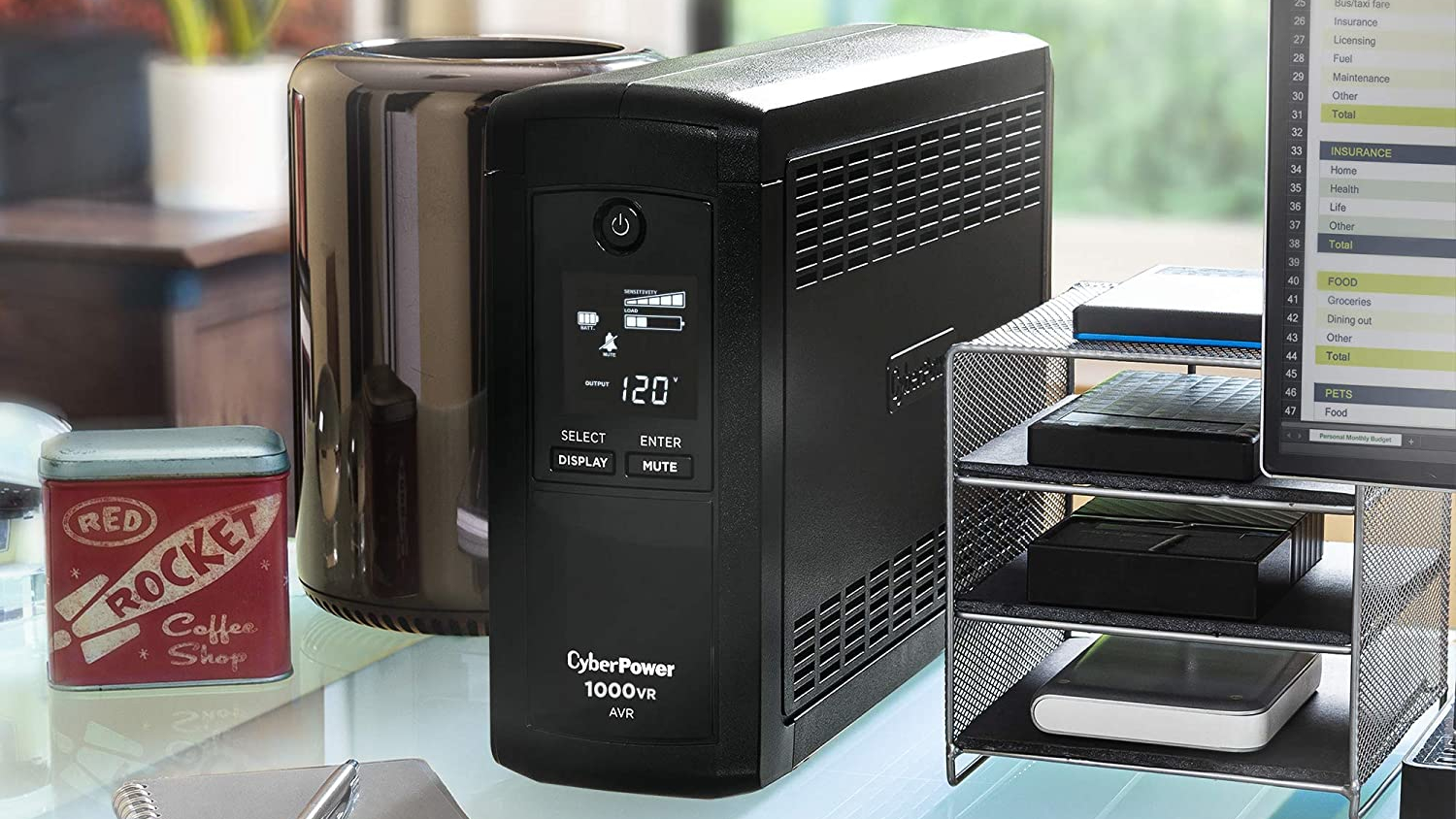 CyberPower CP1000AVRLCD Battery Backup & Surge Protector