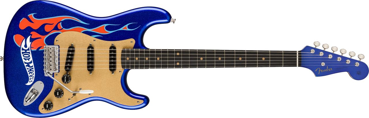 Fender Deora Strat, Blue Sparkle