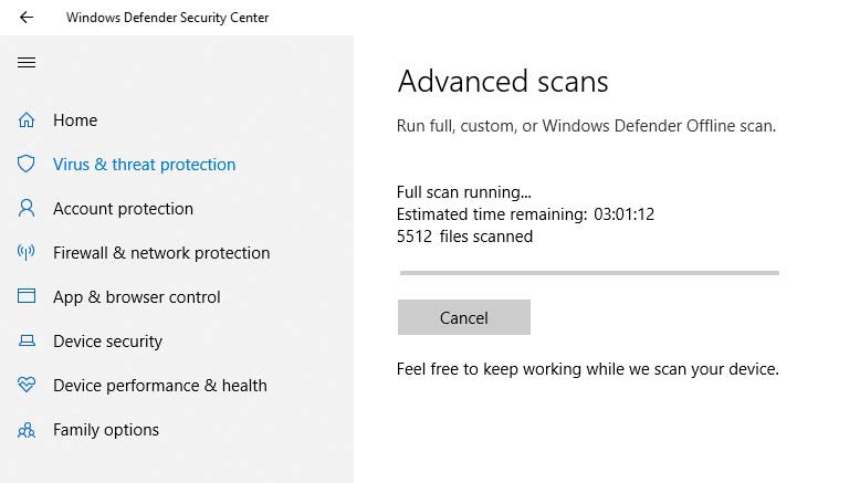 Windows Defender review