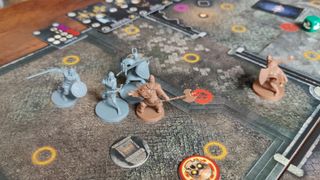 Dark Souls board game enemies face off with player characters