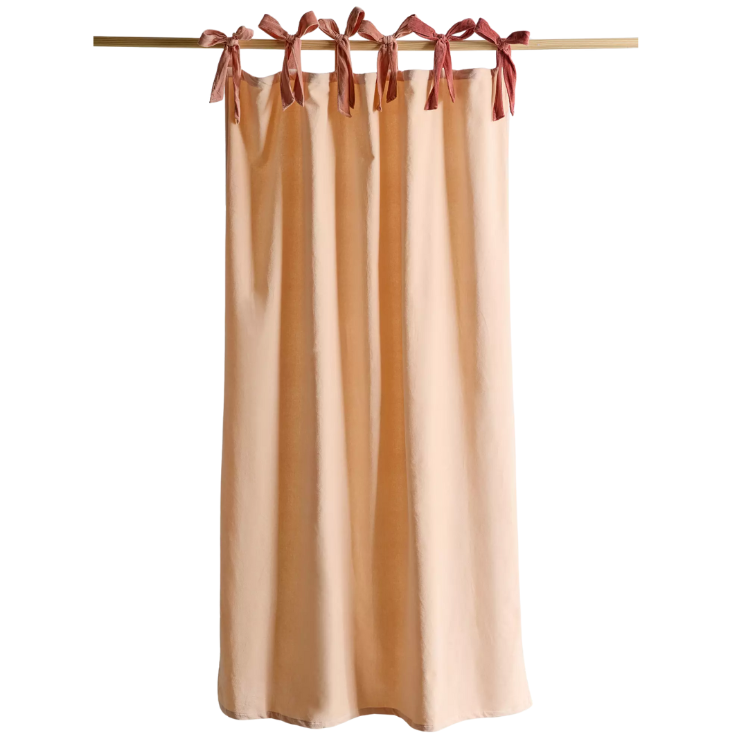 Velvet Tie Window Panel