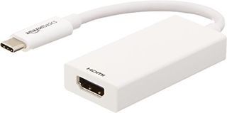 AmazonBasics USB 3.1 Type-C to HDMI Adapter - White, 5-Pack
