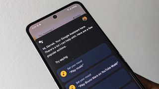 Google Assistant on the Galaxy Z Flip 5
