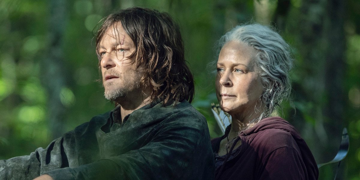 Carol and Daryl The Walking Dead Season 10