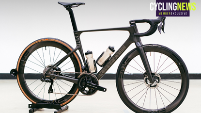 Cannondale SuperSix Evo in the wind tunnel