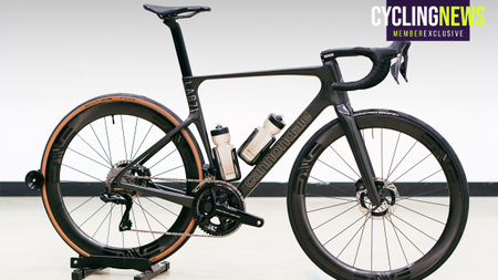 Cannondale SuperSix Evo in the wind tunnel