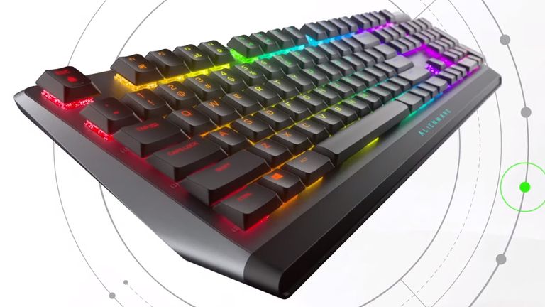 Alienware 510K gaming keyboard review: "low profile in more than one