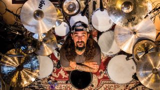 A photograph of Mike Portnoy