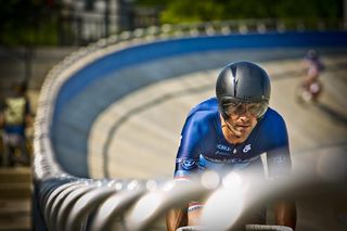 Two-time Olympian Bobby Lea breaks two track records while in pursuit of the International Omnium title at this years Elite Track Championship at the Giordana Velodrome in Rock Hill, SC