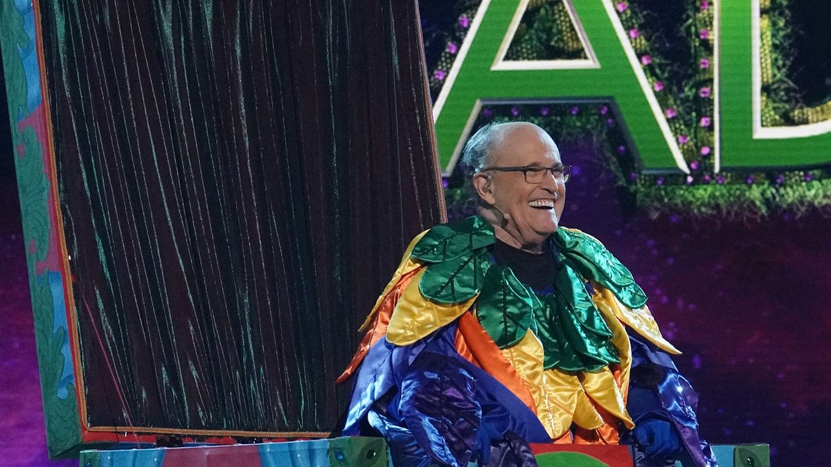 Rudy Giuliani as Jack in the Box on The Masked Singer