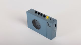 Blue portable Cassette Player by We Are Rewind