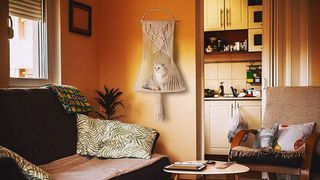 LIFIS Macrame Cat Hammock