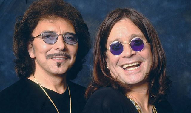 Tony Iommi and Ozzy Osbourne