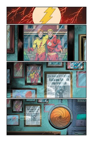 a page from The Flash #783