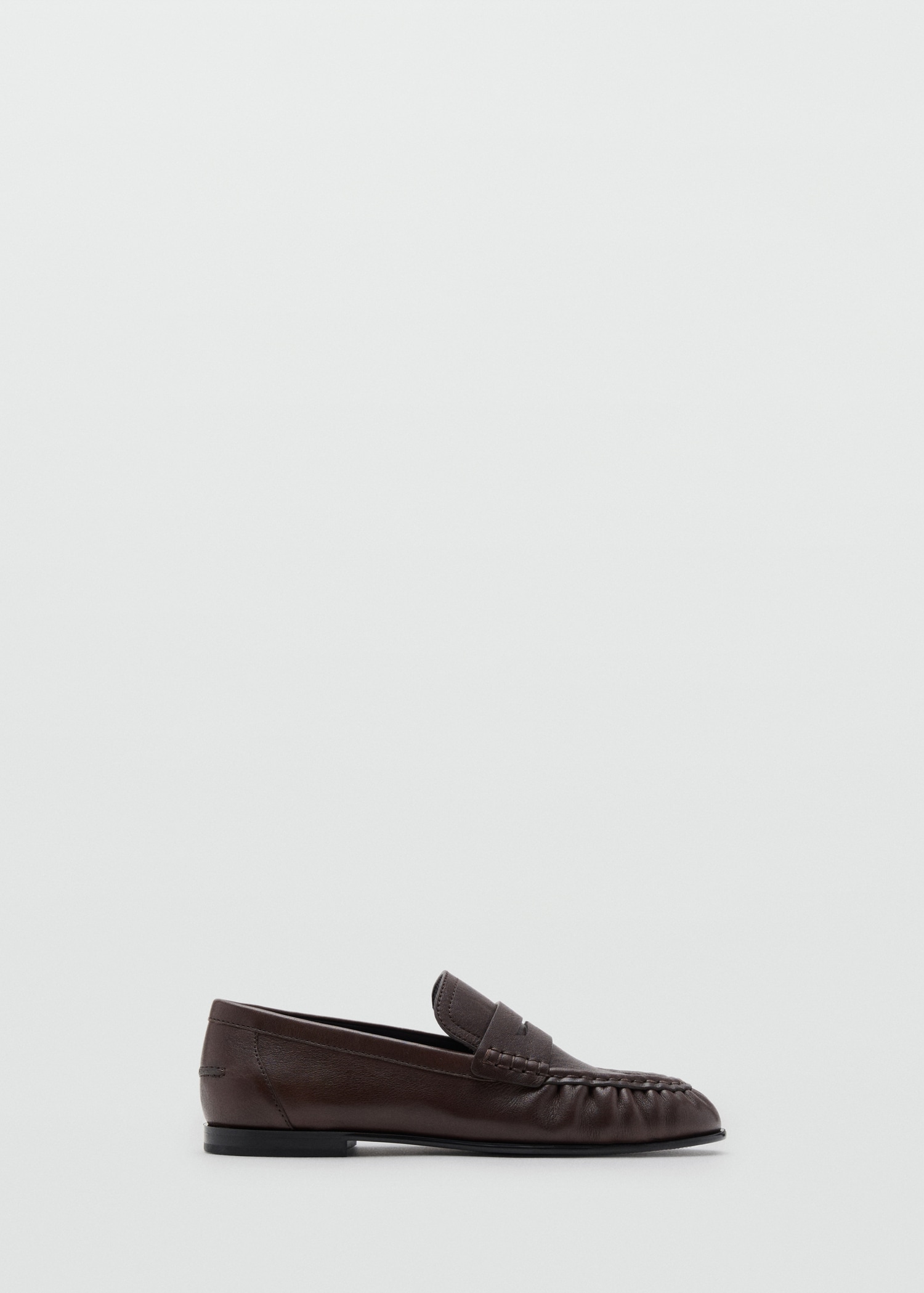 Leather Penny Loafers - Women | Mango United Kingdom