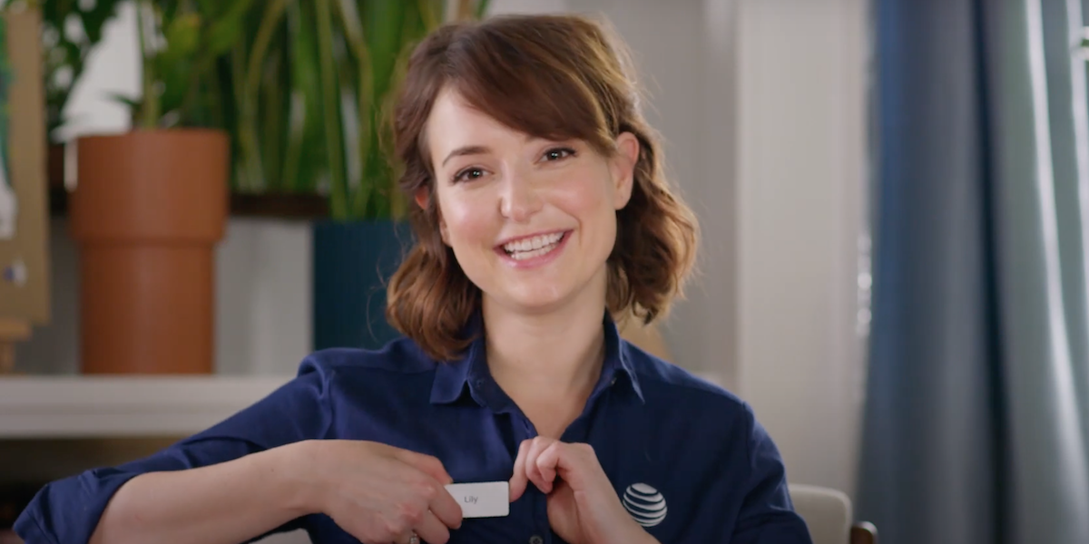 AT&T's 'Lily' Commercial Actress Speaks Out Against Online Sexual ...