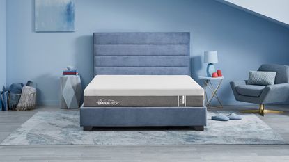 Best memory foam mattress tempur blue bedroom