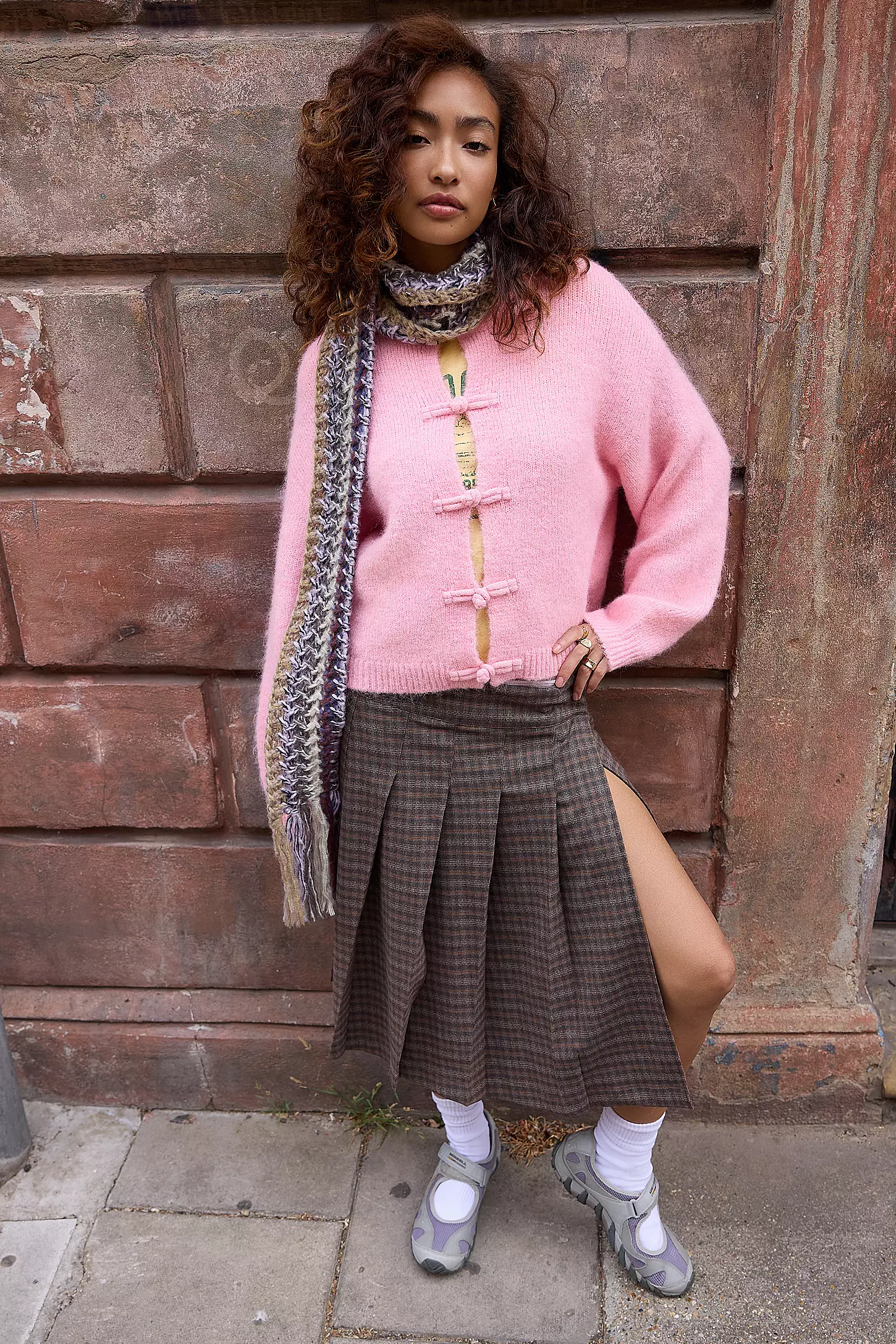 Urban Outfitters, Kimchi Blue Frogging Cardigan