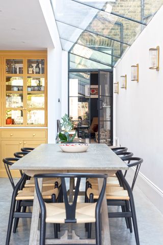 Isobel and Jeremy Thomson-Cook overcame bad weather and budgetary woes to create a timeless kitchen for the years to come