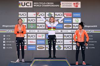 Inge Van Der Heijden (Netherlands) wins world title in Bogense, Fleur Nagengast (Netherlands) second and Ceylin del Carmen Alvarado (Netherlands) third - for an all Dutch podium