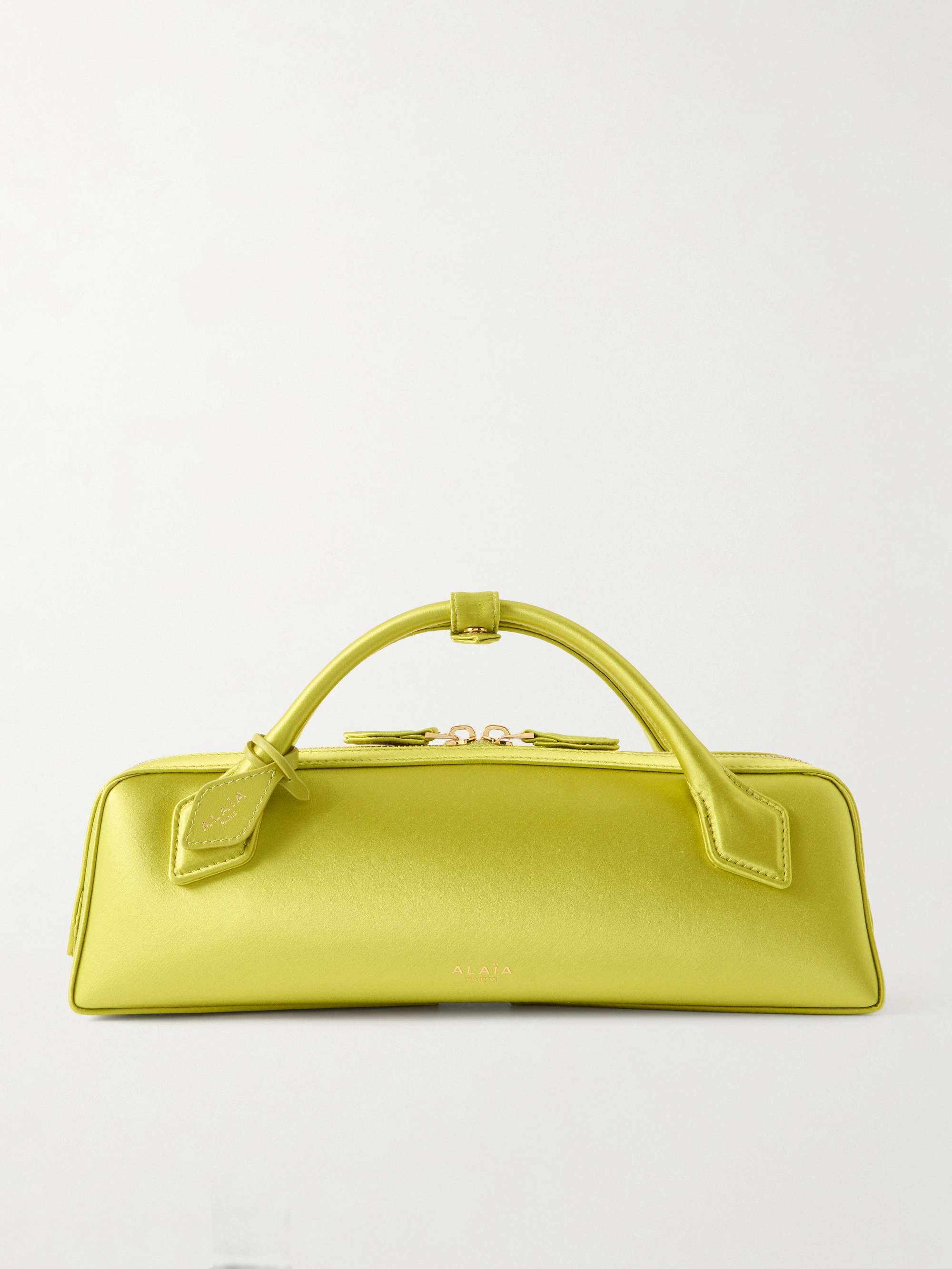 Le Teckel Satin Clutch Bag