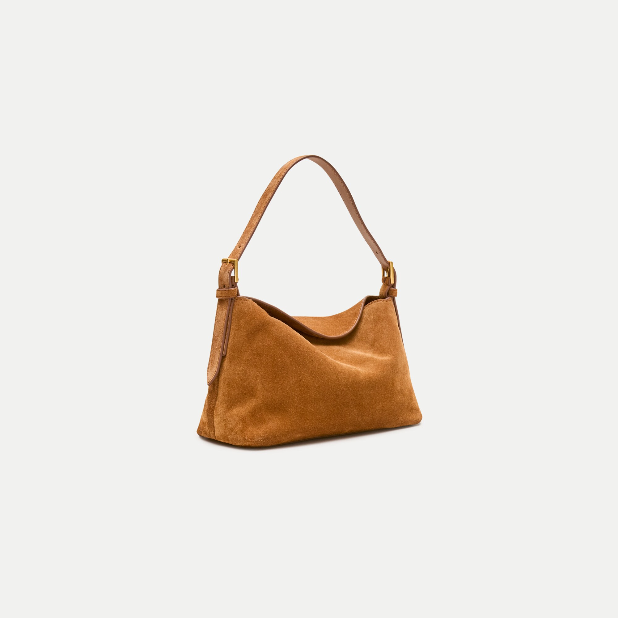 J.Crew, Berkeley Small Shoulder Bag in Suede