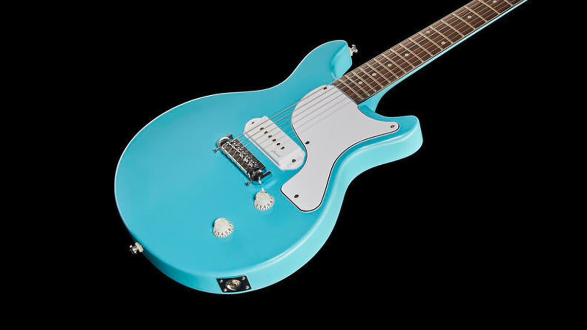 Harley Benton decks out DCJunior with new Benton Blue finish Guitar