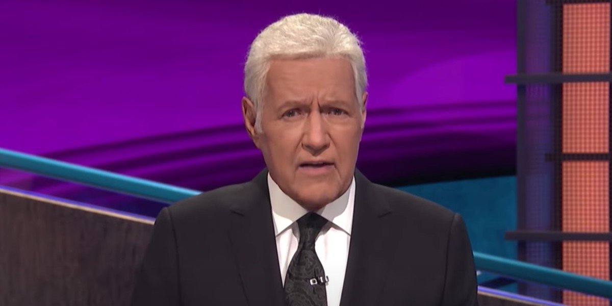 Alex Trebek in Jeopardy! message