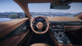 Aston Martin Vanquish dashboard