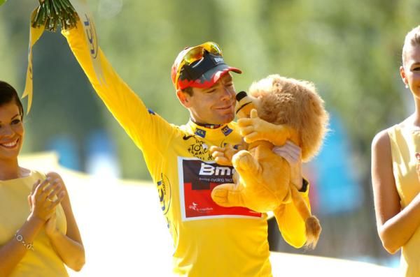 Cadel Evans (BMC) took yellow on the penultimate day.
