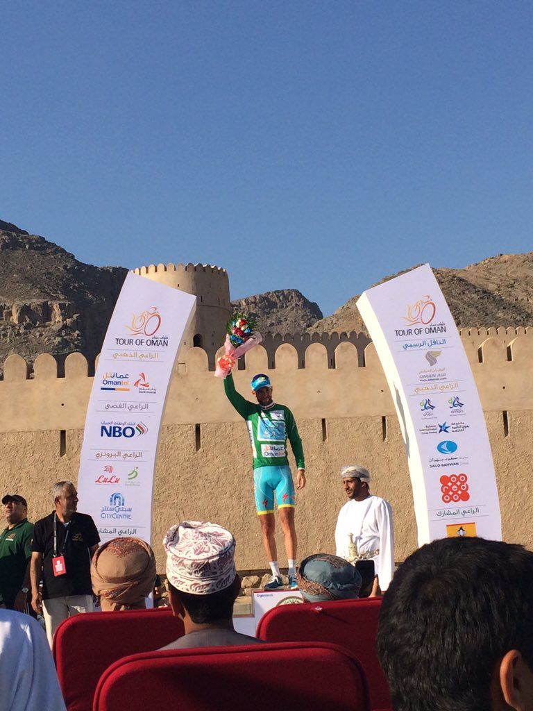 Nibali also took command of the green points jersey