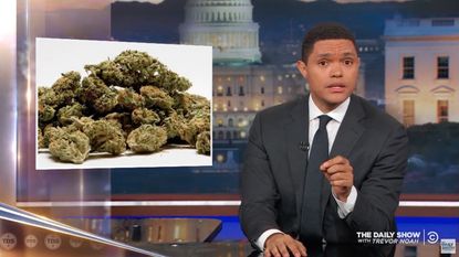 Trevor Noah celebrates 4/20