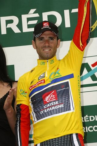 Alejandro Valverde (Caisse d'Epargne) won the Dauphiné Libéré for the second year in a row.