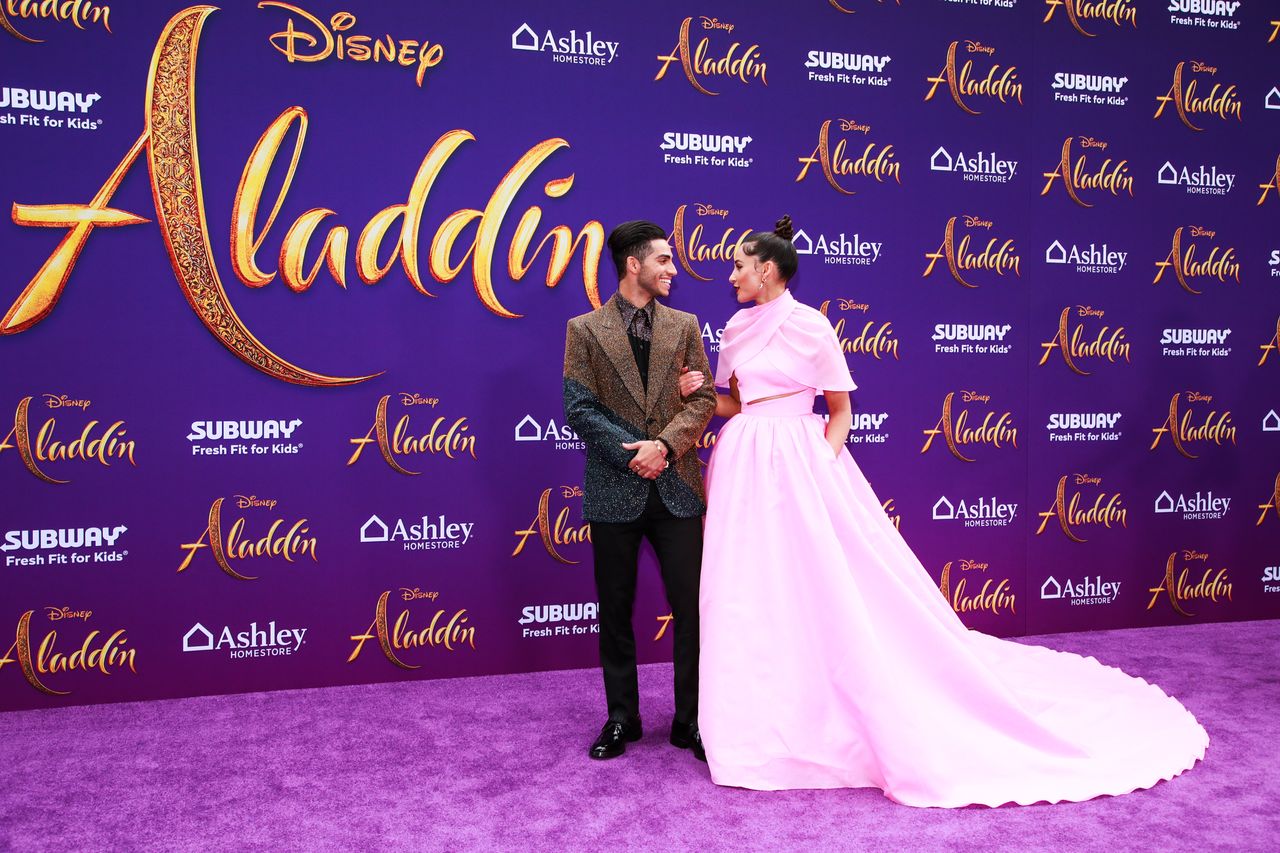 The stars of Aladdin