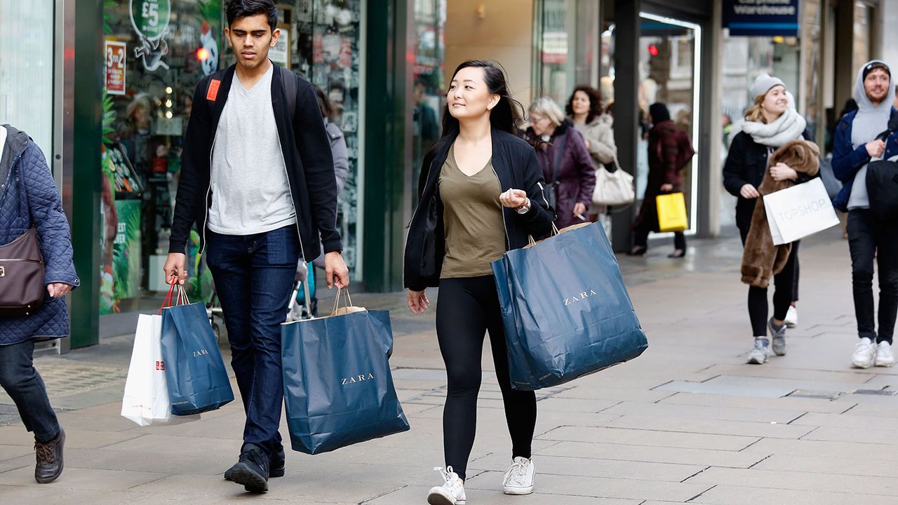 Oxford Street shoppers