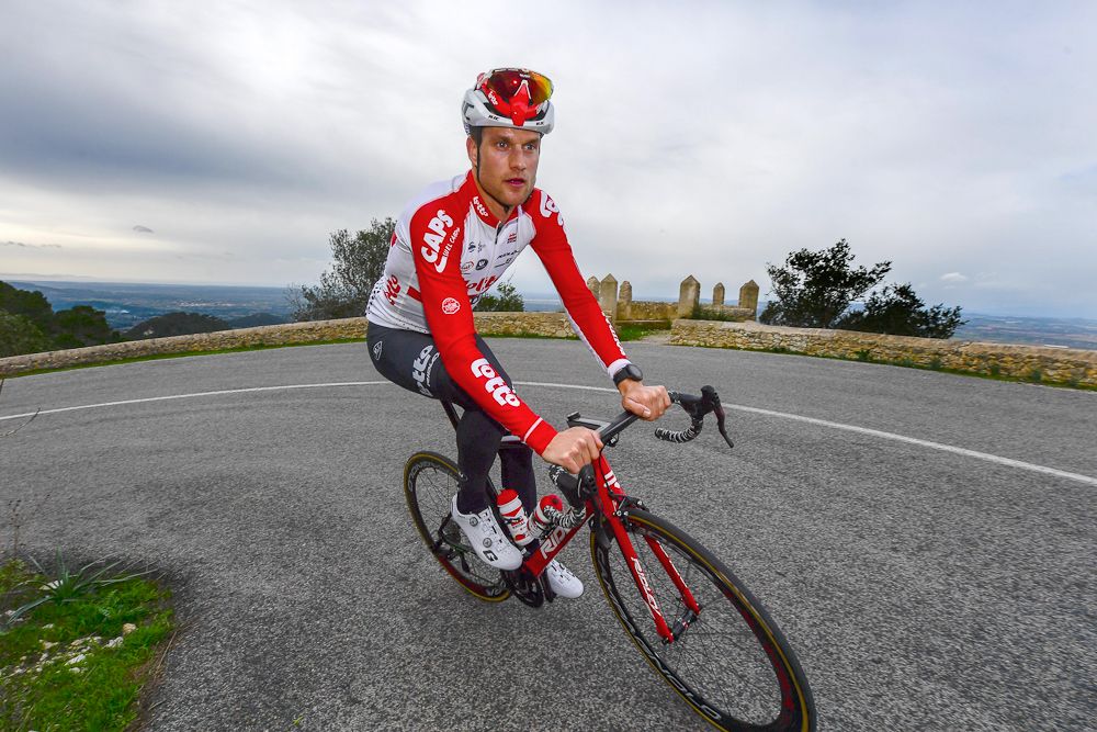 Nikolas Maes at Lotto Soudal camp