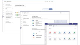 The ShareFile user interface 