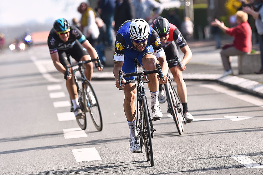Tom Boonen attacking