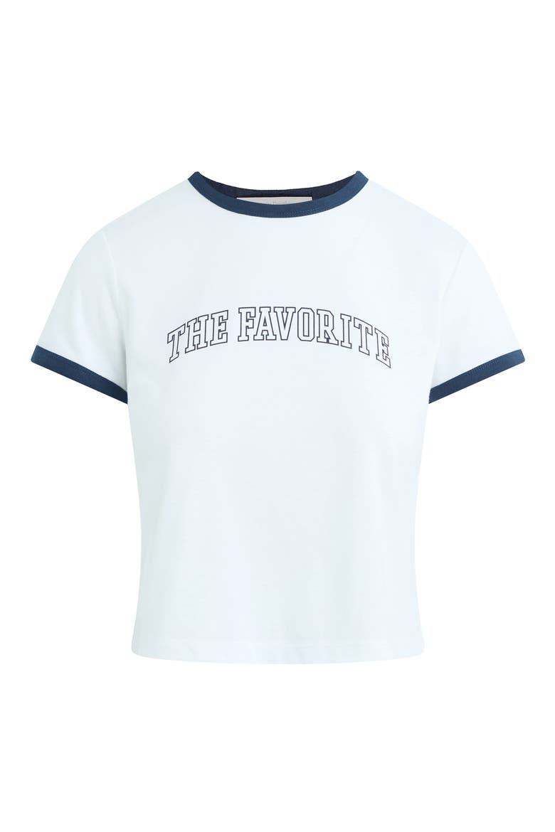The Cropped Favorite Ringer Tee