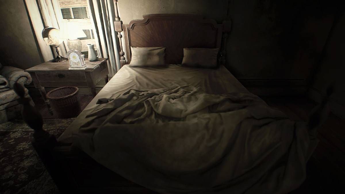 Resident Evil 7 "bedroom"