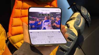 MLB App on iPhone Duo