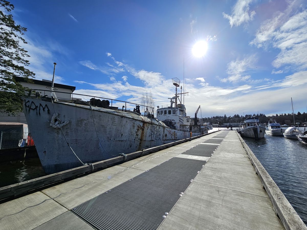 Galaxy S23 camera sample: Ultrawide photo of a boat