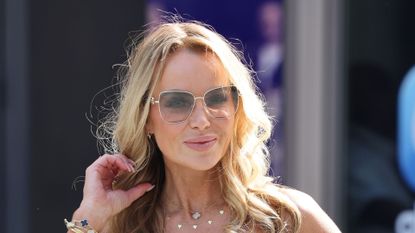 close up image of Amanda Holden