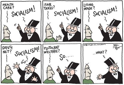 Political&amp;amp;nbsp;Cartoon&amp;amp;nbsp;U.S. Republicans Universal Healthcare Fair Taxes Living Wage