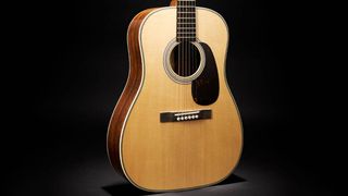 The O'ahu HG-28 debuts a new slope-shouldered dreadnought acoustic body shape for Martin