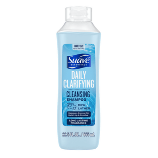 Suave Essentials Daily Clarifying & Cleansing Shampoo, 22.5 Fl Oz