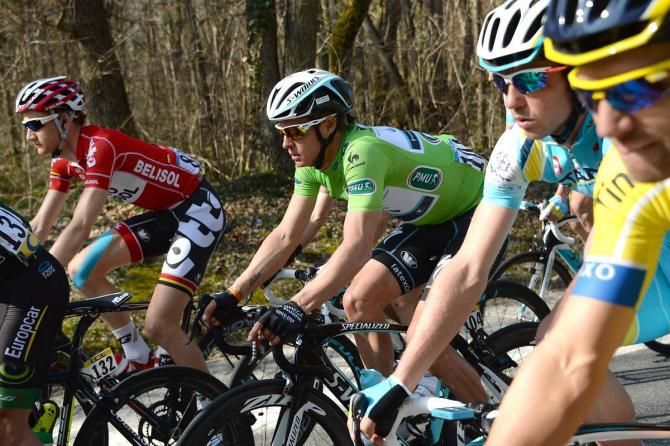 Green jersey holder Gianni Meersman (Omega Pharma-Quickstep)
