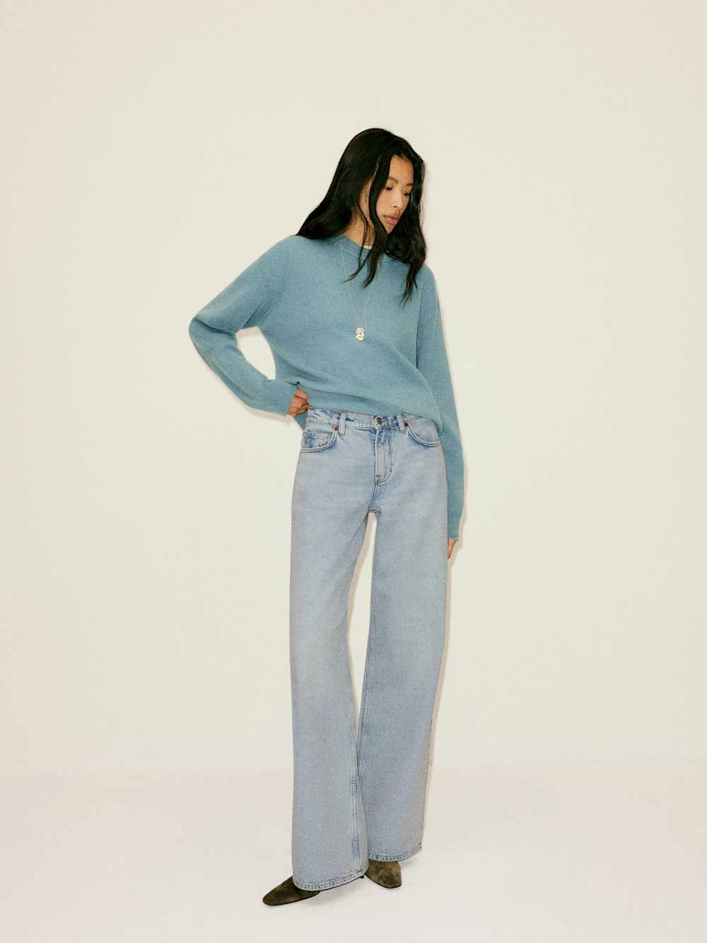 Cary Low Rise Slouchy Wide Leg Jeans