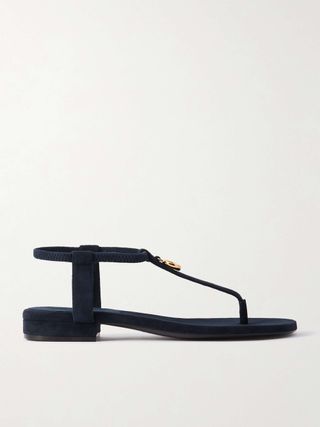 Mindil Embellished Suede Sandals