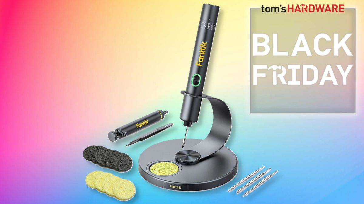 Want to learn to solder? The Fanttik T1 Max is a smart and simple soldering iron that's 33% off for Black Friday